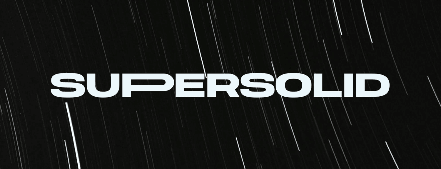 Supersolid